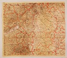 A magyar állam közigazgatási térképe. 2. kiad. M: 1:360.000.
Bp. 1900. M. kir. Államnyomda. - Toldi...