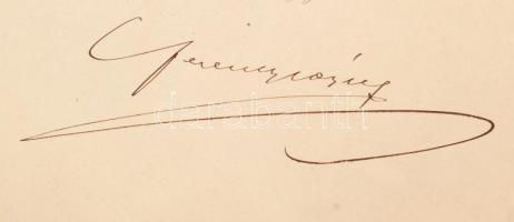 1869 Nagyalakú kanonoki kinevezés Bémer Pál részére Ferencz József saját kezű aláírásával és a nagyv...