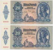 1936. 10P (4x) + 1941. 20P (2x) T:I,I-,II