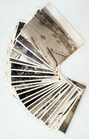 cca 1930 Ausztrália 23 db nagyméretű, feliratozott fotó az országról, benne tájképek és mozgalmas városi jelenetek. /  cca 1930 Australia 23 large photos about the country, with rural scenes and lively town views 20x26 cm