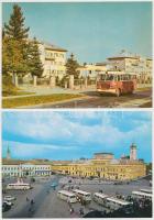 Ikarus , 2db modern képeslap, 10x14cm+ 1db fotó,   13x18cm