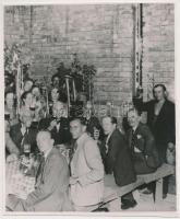 cca 1930 Építészek fotó, Márkus József építész hagyatékából, 2db, 17x21cm, 24x17cm