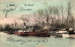 Siófok, Sió csatorna, Baross gőzös (EK)