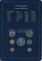 Cook-szigetek 1983. 1c - 1$ 7xklf db, forgalmi szett felbélyegzett kartonlapon T:1
Cook Islands 198...