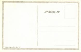 5 Húsvéti Levelezőlap Edvi Illés Panny eredetijei után; Magyar gyártmány művészlapok saját tokjában ...