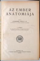 Lenhossék Mihály: Az ember anatómiája I. Bp., 1922, Pantheon. 567 p. Korabeli félvászonkötésben. Egy helyütt aláhúzásokkal.