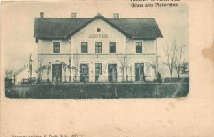 Pleterniceszentmiklós, Pleternica; vasútállomás / railway station