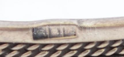 Ezüst(Ag) karperec, jelzett, nettó: 24,6 g