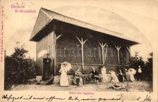 Balatonalmádi, Rikli-féle légsátor, kiadja Krausz A. fia