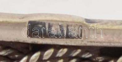 Ezüst(Ag) karperec, jelzett, nettó: 21,8 g