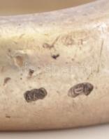 Ezüst(Ag) gyűrű türkiz díszítéssel, jelzett, méret: 60, bruttó: 13,8 g / silver ring, size: 60, br: ...