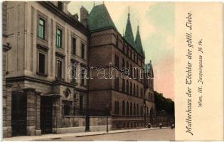 Vienna, Wien III. Mutterhaus der Töchter der göttl. Liebe / mothers home