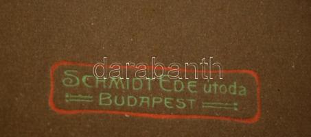 cca 1910 Magyar szabadkőműves nagymester fotója üvegezett keretben. / Hungarian free-mason grand mas...