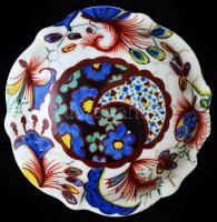 Drasche porcelán bonbonier, sérüléssel, jelzett, d: 10,5 cm, m: 5,5 cm