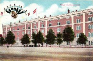 Pola, Marinekaserne / Naval barracks