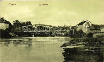 Torda, Turda; az Új vashíd / the New Iron Bridge (EK)
