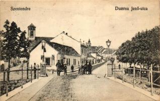 Szentendre, Dumtsa Jenő utca - 8 db régi képeslap / 8 old postcards