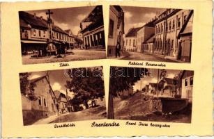 Szentendre, Dumtsa Jenő utca - 8 db régi képeslap / 8 old postcards
