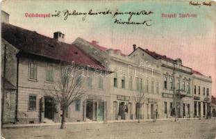 Vajdahunyad, Hunedoara; Hunyadi János tér, kiadja Hummel Viktor / square (EK)