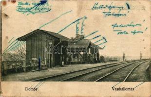 Dömös, vasútállomás, 'Nemzetközi Vásár 1925' So. Stpl. (EB)