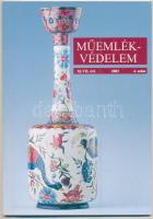 2003 Műemlékvédelem, XLVII. évf. 4.szám, A kiadvány több cikke foglalkozik Zsolnay porcelánokkal, pp.:234-306, 24x17cm