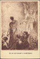 10 db RÉGI használatlan motívumlap Barsy E. szignóval; Szent István Diáksegély Alap; vallás, Jézus é...