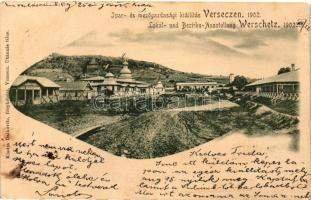 1902 Versec, Vrsac; Ipar- és mezőgazdasági kiállítás, kiadja Daikovits fényképész / Industrial and Agricultural Exhibition