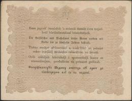 1848. 10Ft "Kossuth bankó" T:III 
Adamo G111