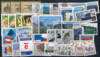 Európa motívum 31 klf bélyeg közte sorok, párok, Europe 31 stamps