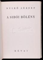 Nyirő József: A sibói bölény. Bp., é.n.,  Révai. Kiadói halina kötésben, szép tiszta állapotban