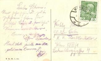 Mariazell, Grazergasse, Gasthof zum Weissen Engel; B.K.W.I. 911 / street with hotel