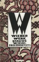 Wiener Werkstatte, Wien Tegetthoff strasse, from postcard booklet, s: Leo Blonder (fa)