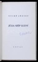 Nyirő József: Júlia szép leány Bp., 1939, Révai 70 l. Festett, kiadói halina-kötésben, tiszta, szép ...