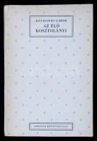 Devecseri Gábor: Az élő Kosztolányi. Bp., 1945. Officina. 95 p. Első kiadás. Officina Könyvtár 80-81...