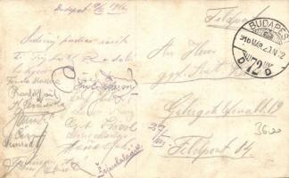 1901-1906 Budapest, Cesky vzdel. spol. Osveta v. Budapesti / Cseh kulturális társaság klubhelyisége....