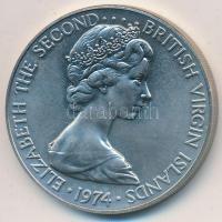 Brit Virgin-szigetek 1974. 50c Cu-Ni T:1- British Virgin Islands 1974. 50 Cents Cu-Ni C:AU