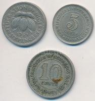 Vegyes: Malaya / Brit gyarmat 1948. 10c Cu-Ni + 1950. 5c Cu-Ni "VI. György" + Nigéria / Brit Protektorátus 1959. 6P Cu-Ni "II. Erzsébet" T:2,2- Mixed: Malaya / British Colony 1948. 10 Cents Cu-Ni + 1950. 5 Cents Cu-Ni "George VI" + Nigeria / British Protectorate 1959. 6 Pence Cu-Ni "Elizabeth II" C:XF,VF
