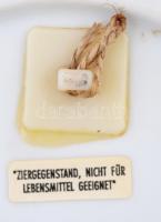 2 db porcelán fali tányér, jelzés nélkül, hibátlan, d: 21 cm