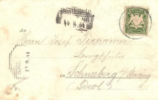 Penzberg, Waldrestauration Schönleben / restaurant, floral s: Berger Rosenheim