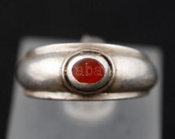 Női ezüst(Ag) gyűrű, jelzett, méret: 60,  br: 4,5 g