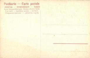 Anfang Tischri 566 / Yom Kippur, Orthodox Jewish greeting card, Kapparot cockerels, Judaica