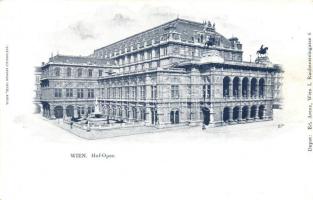 Vienna, Wien I. Hof-Oper / opera house