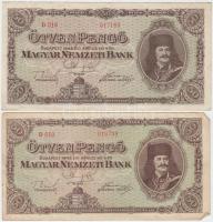 1945. 50P (4x) T:III