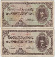 1945. 50P (4x) T:III