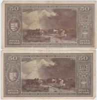 1945. 50P (4x) T:III