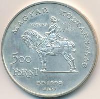 1990. 500Ft Ag "Mátyás király / Beatrix" T:BU ujjlenyomat
Adamo EM113