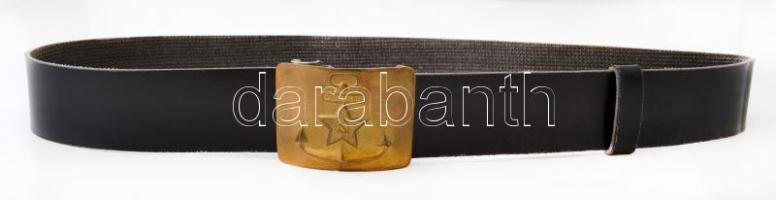 Szovjet haditengerész öv, h: 1 m