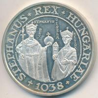 1988. 500Ft Ag "Szent István" T:2 (PP)