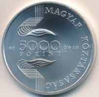 2010. 5000Ft Ag "Úszó EB" T:BU