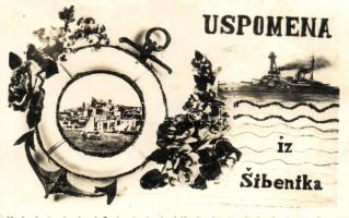 2 db RÉGI használatlan osztrák-magyar hadihajós motívumlap / 2 old unused Austro-Hungarian Navy motive cards, battle ships